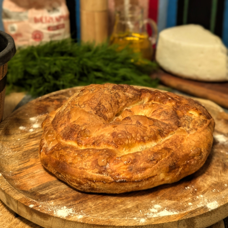 Traditionelle Käse-Dill Vertuta