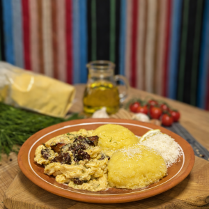 Mămăligă cu scrob